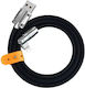 Jellico 180° USB-A to Lightning Cable Black