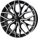 2drv Wh37 8.5x19 5x108 Offsetul Jantei 40 Neagră