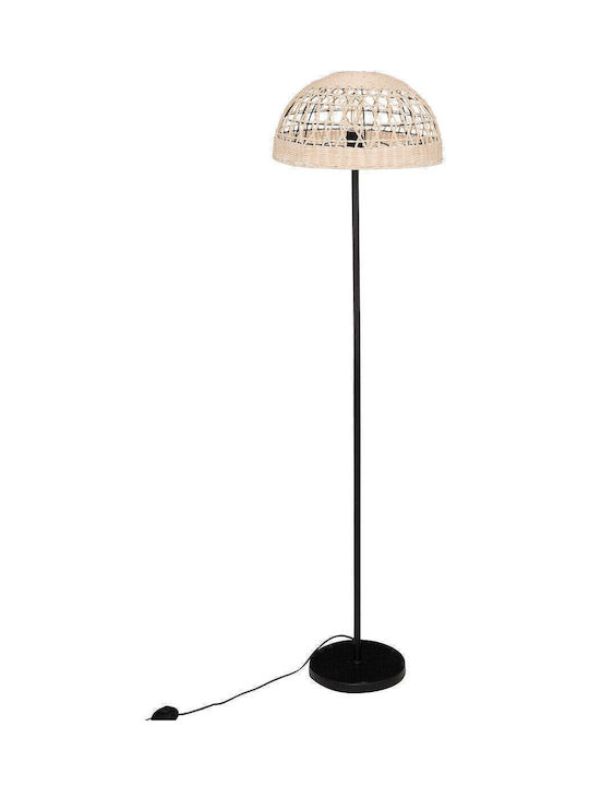 Atmosphera Lampadar de Podea Î150.5xL40cm cu Soclu pentru Bec E27 Bej