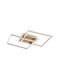 Rabalux Smart Deckenleuchte montieren 70cm Gold mit Integrierte LED
