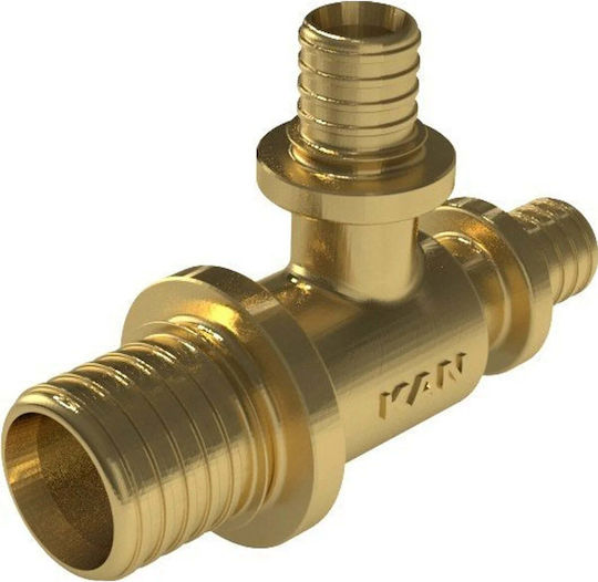 KAN-therm Тръбни Съединителни Таф Месингов 20mm
