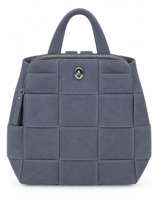 Morena Spain Damentasche Rucksack Wildleder Blau