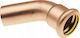 KAN-therm Copper Pipe Elbow Fitting