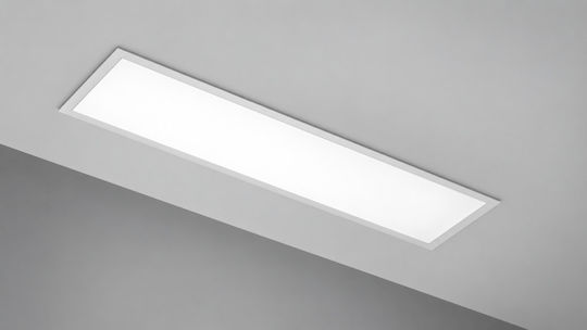 Fan Europe LED Panel Parallelogram 40W with Warm White Light 120x30cm