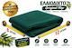 ForAll Olive Sail from HDPE 8x12m Density 90gr/m² with Rings