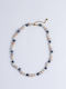 Cuoro Necklace with Pearls