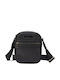 Ion Mart Men's Shoulder Crossbody Bag Black