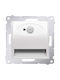 Kontakt-Simon Wall Lamp with Integrated LED White 7.5x7.5cm