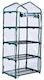 Dedra N04720 Gewächshaus Typ Haus mit Regalen 0,69x0,49x1,6m