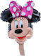 9 Zoll Mini Form Luftballon Minnie Mouse Fuchsia