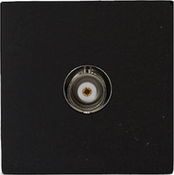 Audac Priză Speaker Fără Cadru Negru Culoare Full Face CP45BNC/B