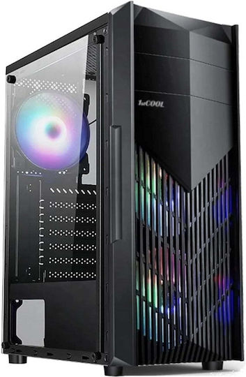 1stCOOL Carcasă PC MONSTER EVO cu Deschidere Laterală Neagră