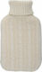 Alpina Appliances Wärmflasche in Beiger Farbe Mit Bezug Allgemeine Verwendung 35x20cm 1700ml