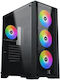Xigmatek Quantum Midi Tower Computergehäuse Schwarz