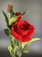 Künstliche Blume Rose Intensives Rote 57cm