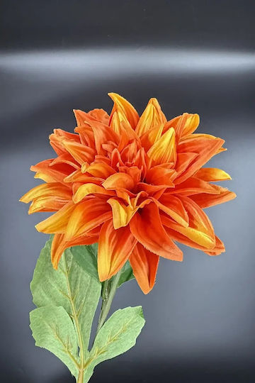 Künstliche Dekorative Blume Orange Dahlie