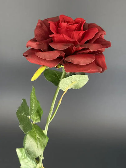Künstliche Blume Retro Rose Rote 52cm