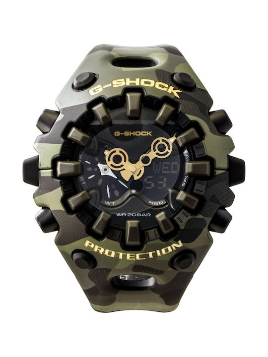 Casio Analoge/Digitale Herrenuhr Batterie mit g...