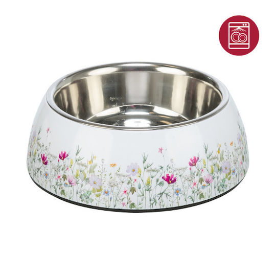 Trixie Stainless Steel Food & Water Bowl for Dog & Cat 450ml 18cm
