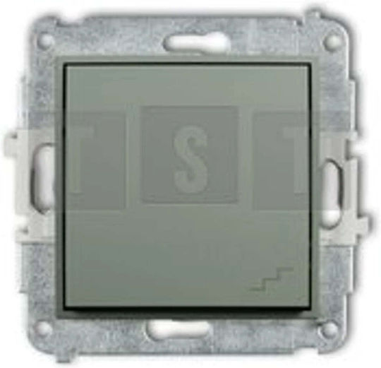 Karlik Recessed Wall Switch Two-Way Without Frame Aller Retour