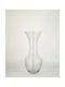 Decorative Glass Transparent Vase 20xH45cm