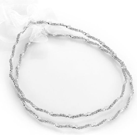 Handmade Wedding Crowns Stras Valentia 212 Silver Plated