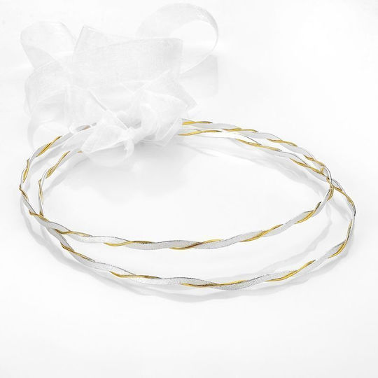 Handgefertigte Hochzeitskronen Iliō 587 Versilbert