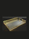 Tablett Hochzeit Gold