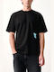 T-shirt Черен