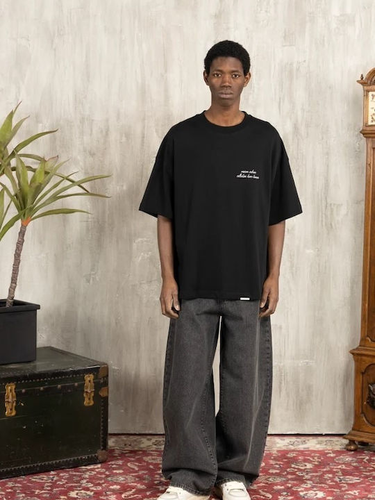 Man T-shirt Μαύρο