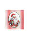 Lion Balloons Set Weihnachtsmann Servietten 25x25cm 20Stücke
