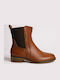Damen Stiefeletten Tabac Braun