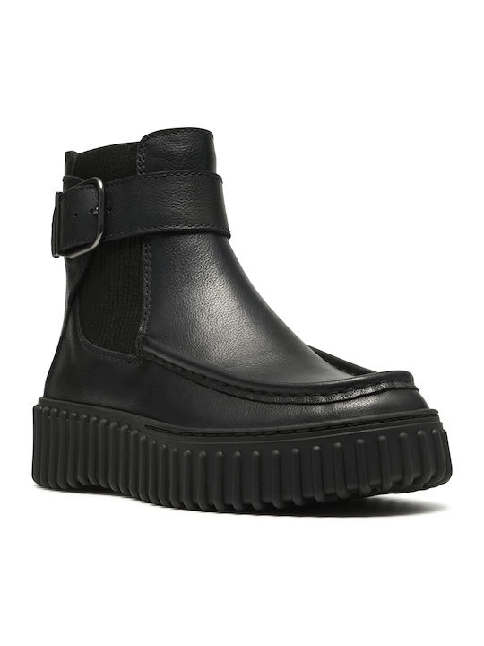 Clarks Torhill Buckle Leather Women's Ankle Boo...