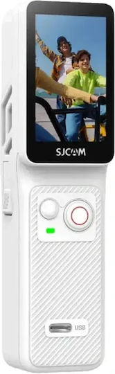 SJCAM C400WH Actionkamera 4K Ultra HD Standard mit Touchscreen 2,29" Weiße