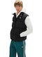 Ärmelloses Puffer Wasserdicht Schwarze