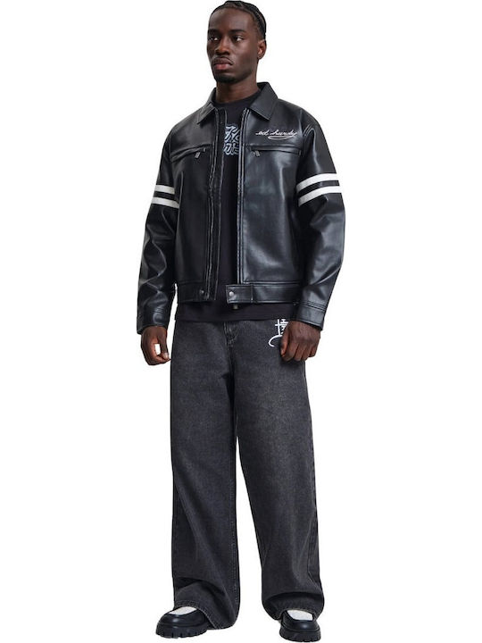 Geacă Denim Black