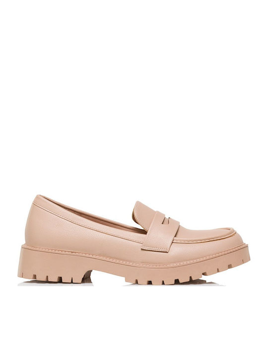 Envie Shoes Дамски Мокасини в Бежов Цвят