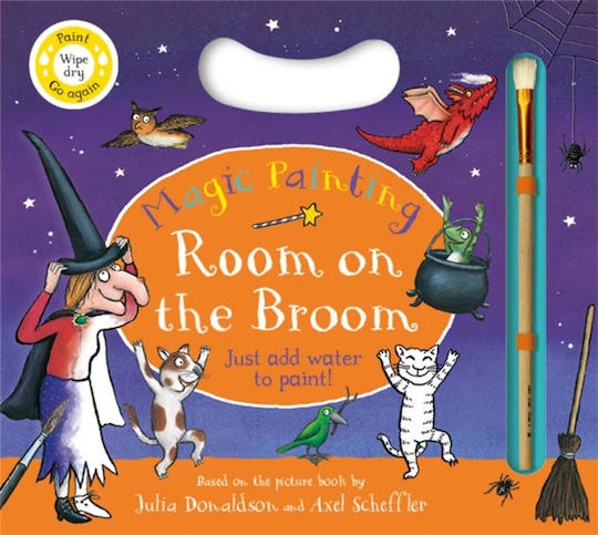 Room On The Broom Magic Painting - Pan Macmillan - Board Book