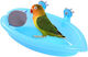 King Kong Badewanne Für Papageien Schraubbar 18.5 cm