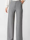 Women's Fabric Trousers Grey