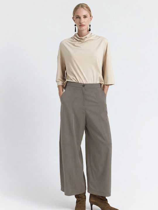Namaste Women's High Rise Pantaloons Elephant