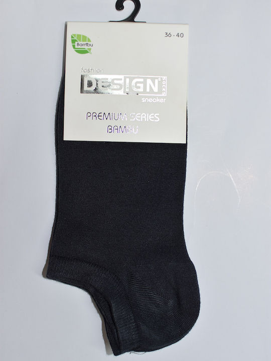 Design Șosete Gri Antracit Pentru Femei