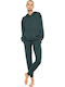 Women's Sweatshirt Chocolate