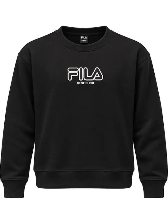FILA Детски Суичър Черен