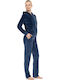 Velvet Sweatpants Cosmos Blue