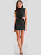 Summer Mini Evening Dress Black