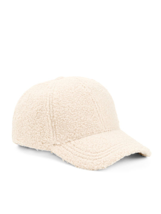 Camel Active Women's Cap Camel Active Bouclé Baseball Beige