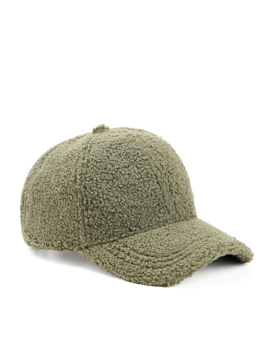 Camel Active Women's Cap Camel Active Bouclé Baseball Olive