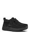 Suede Herren Freizeitschuhe Schwarz