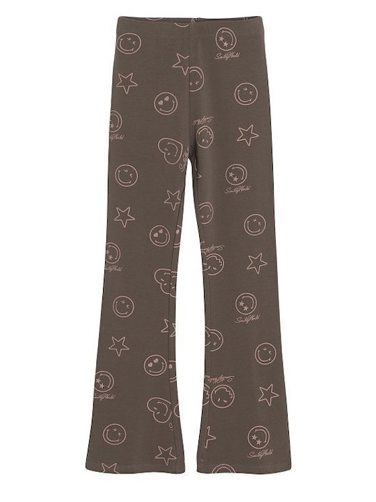 Kids Leggings Long Brown World